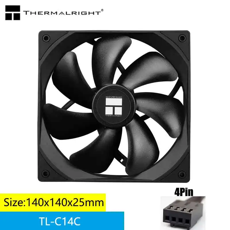 Pc Gaming Liquid - Thermalright TL-C14CW/14C-S 14cm ventilador de refrigeração