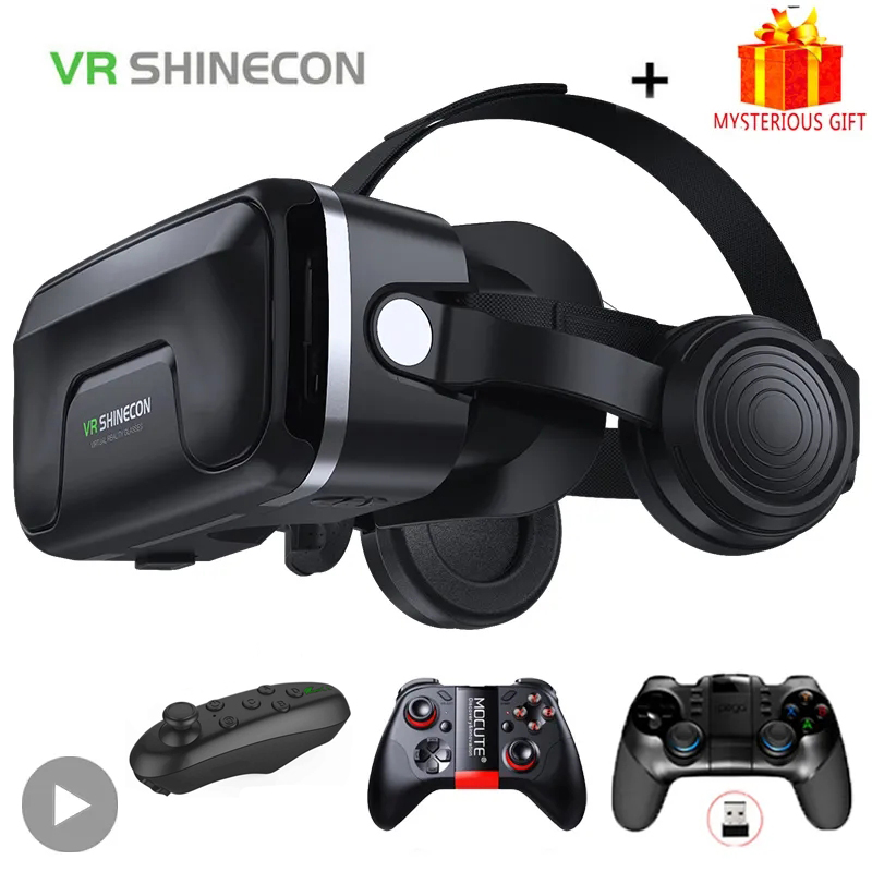 Vr Headset Pc - Shinecon Viar 3D Óculos de realidade