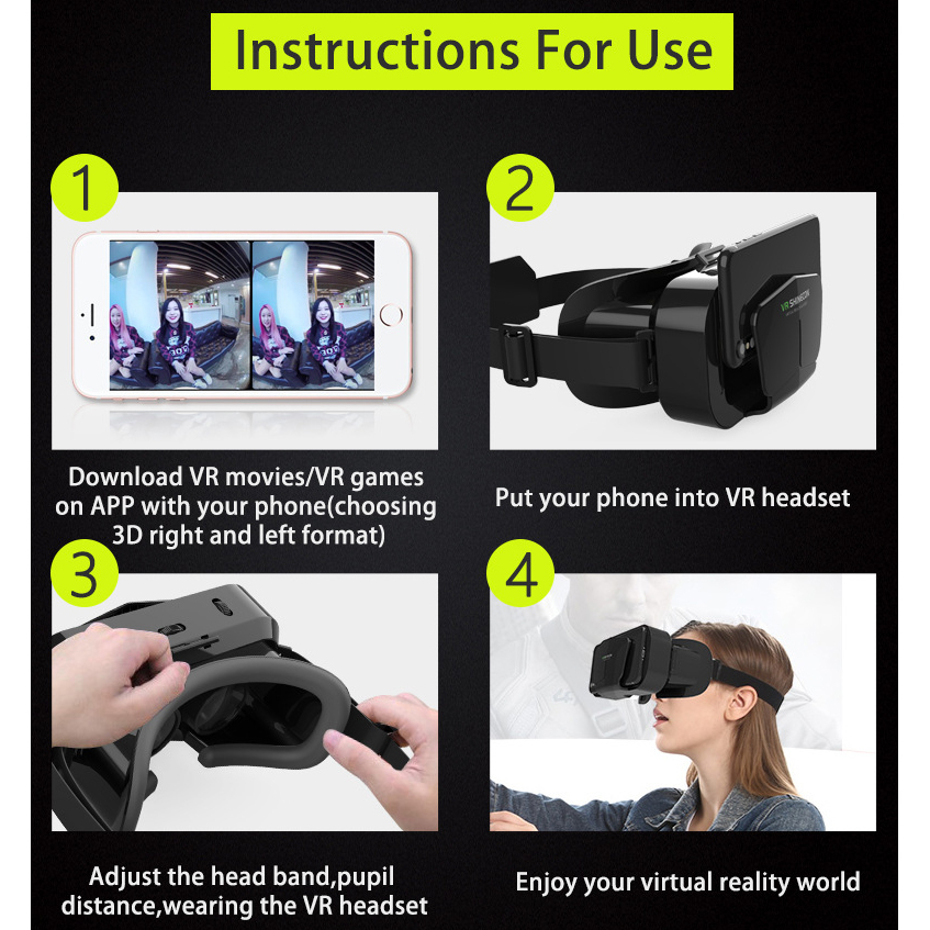 Óculos de realidade virtual 3d - Vr Headset Pc avaliação e preço