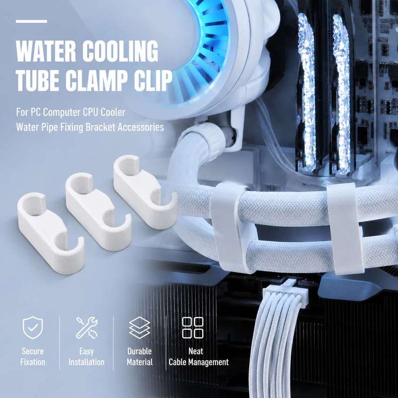 Clipe de fixação para tubo de  - Pc Water Cooling avaliação e preço