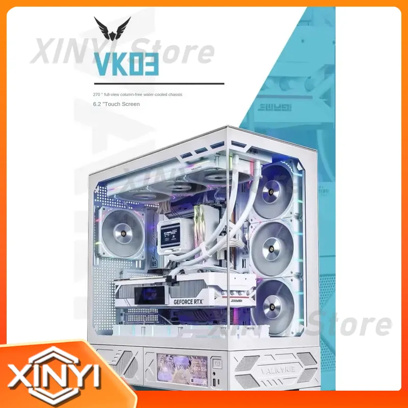 Gabinete Gamer Valkyrie VK03 B - Pc Water Cooling avaliação e preço