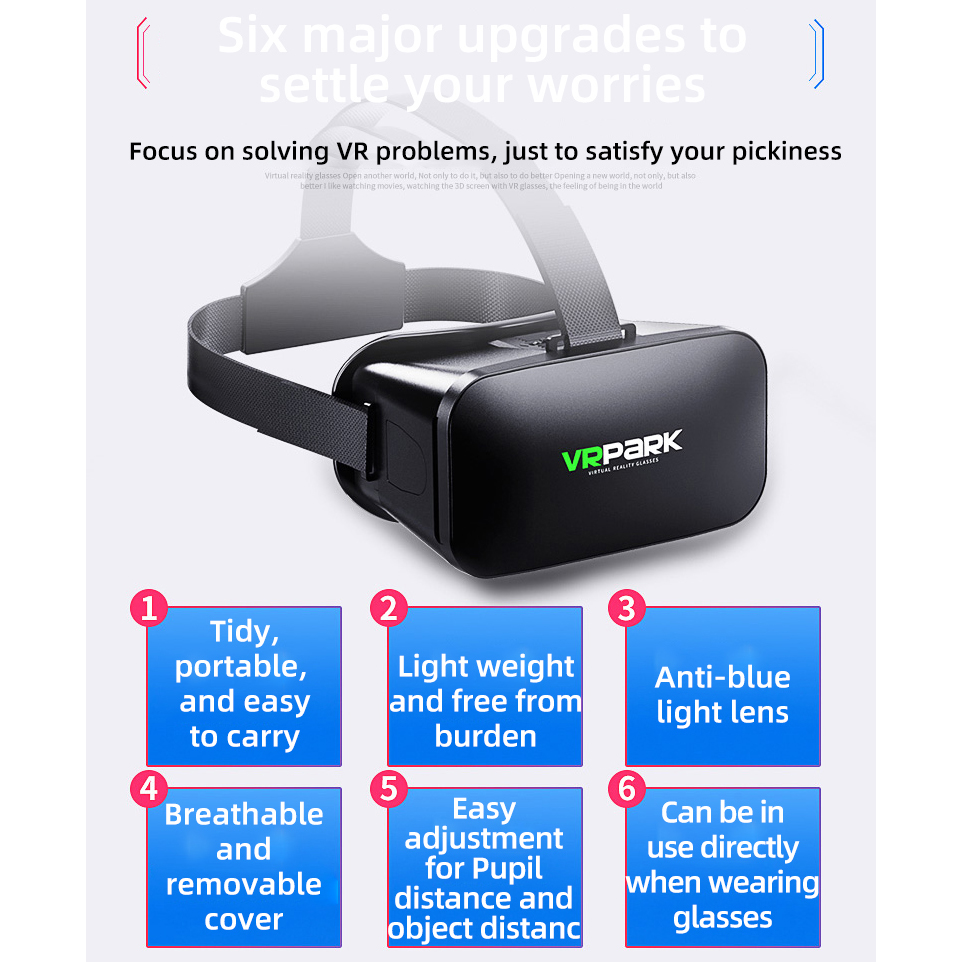 Óculos de Realidade Virtual VR - Vr Headset Pc avaliação e preço