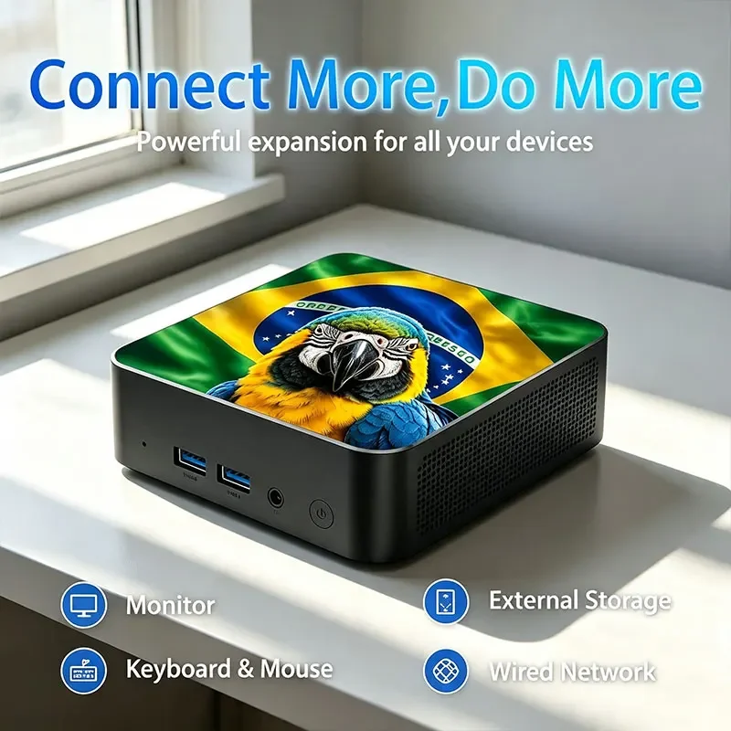 Mini PC Portátil Poderoso para - Pc Gaming Intel avaliação e preço